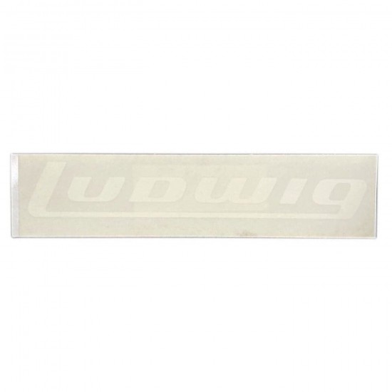 P0415W Ludwig block logo bass drum...