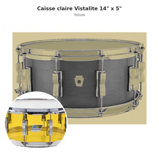 LS901VXX56 Vistalite snare drum 14" x...