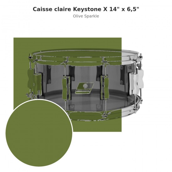 LKS764XX36 Caisse claire Keystone X...