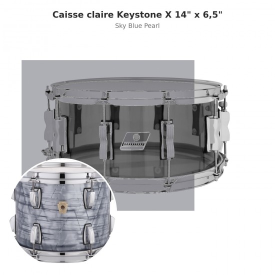 LKS764XX52 Caisse claire Keystone X...