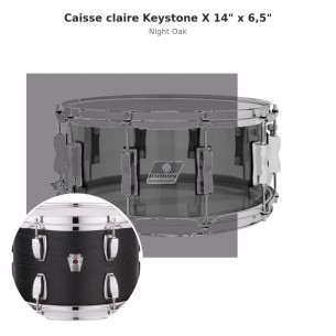 LKS764XXBH Keystone X snare...