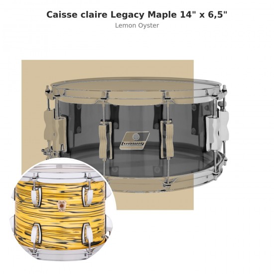 LLS364XXA2 Caisse claire Legacy Maple...