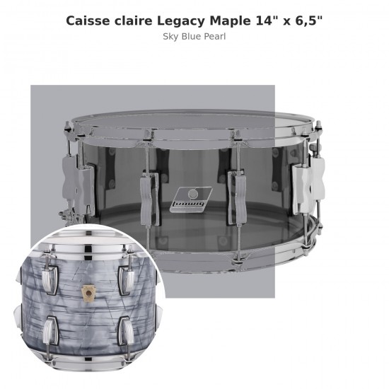 LLS364XX52 Caisse claire Legacy Maple...