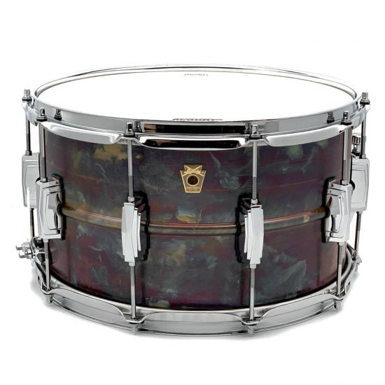 LB508R Caisse claire Raw Bronze 14" x 8" coquilles impériales - Bronze brut patiné