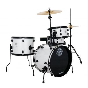 Pocket Kit by Questlove 4-piece shell pack 16" with hardware - Snow Dust