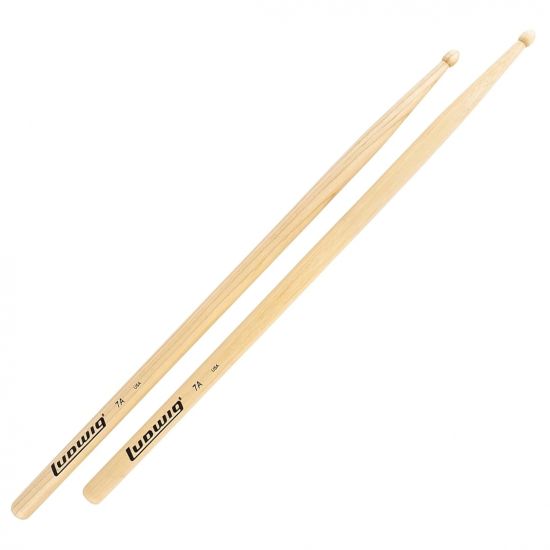 LV7A Paire de baguettes 7A en hickory - olive bois