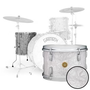 Floor Tom USA Broadkaster Nitron Wrap - White Marine Pearl