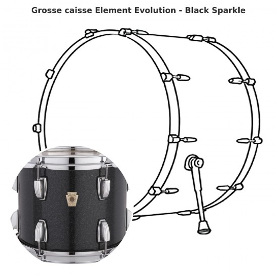 Grosse caisse Element Evolution -...