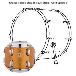 Element Evolution bass drum...
