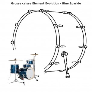 Element Evolution bass drum...