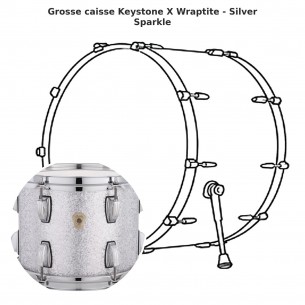 Keystone X bass drum...