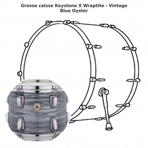 Keystone X bass drum...
