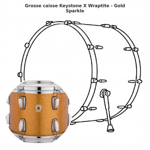 Keystone X bass drum...