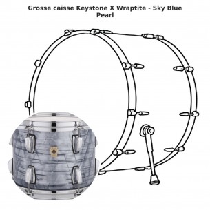Keystone X bass drum...