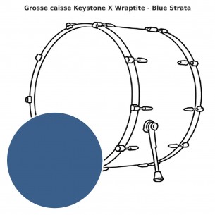 Keystone X bass drum...