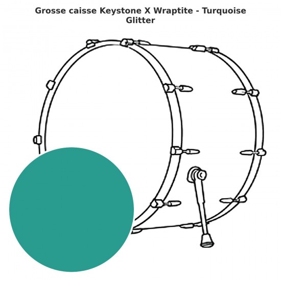 Grosse caisse Keystone X Wraptite -...