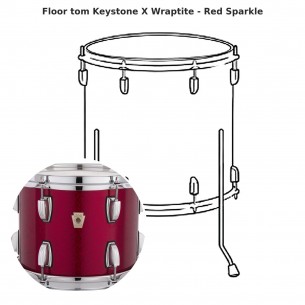 Keystone X floor tom...