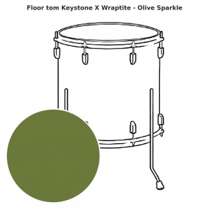 Keystone X floor tom...