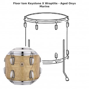 Keystone X floor tom...