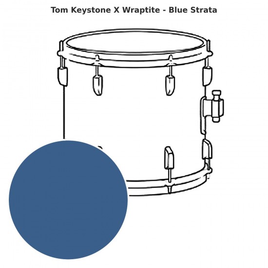 Keystone X tom Wraptite - Blue Strata