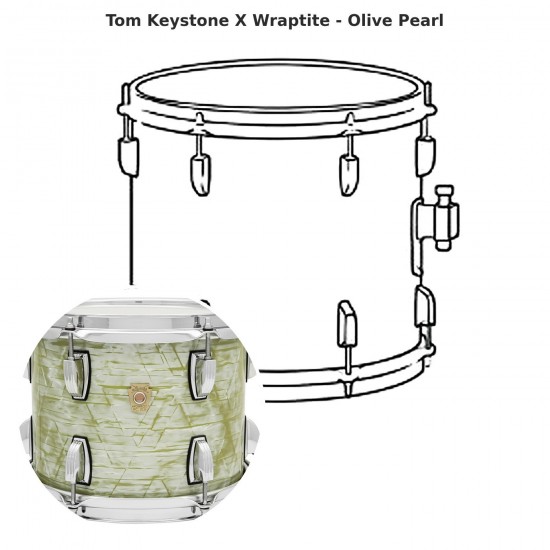 Keystone X tom Wraptite - Olive Pearl