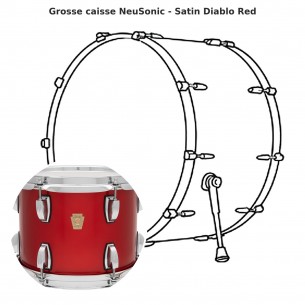 NeuSonic bass drum - Satin...