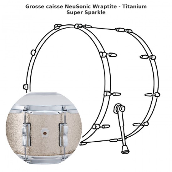 Grosse caisse NeuSonic Wraptite -...