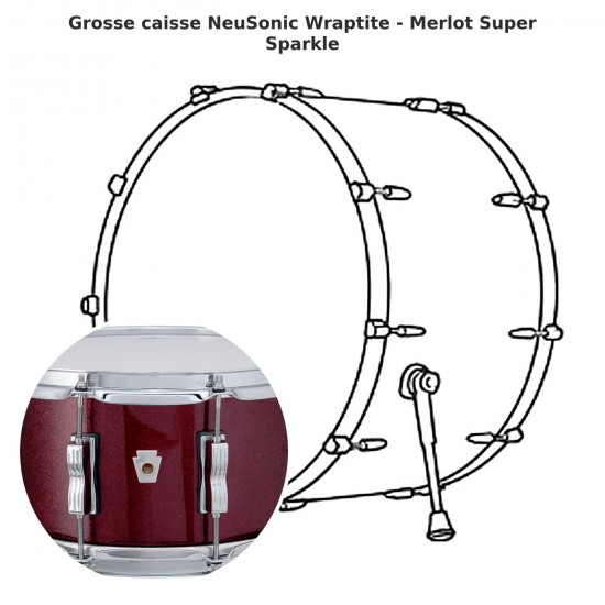 Grosse caisse NeuSonic Wraptite -...