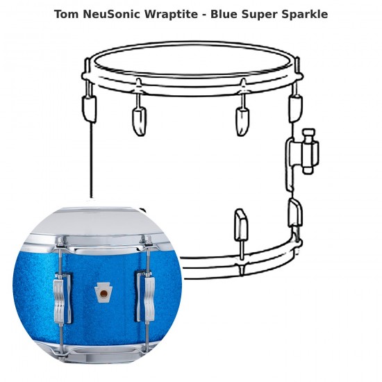 NeuSonic tom Wraptite - Blue Super...