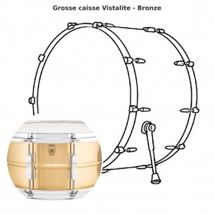 Grosse caisse Vistalite -...