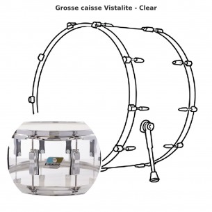 Grosse caisse Vistalite -...