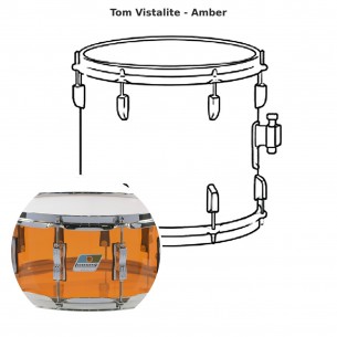 Vistalite tom - Amber
