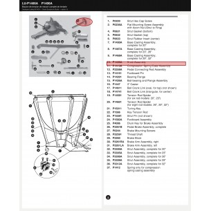 Timpani spring tension knob...