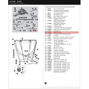 Timpani bearing flange,...