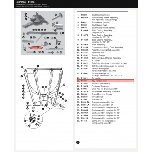 Timpani tension screw...