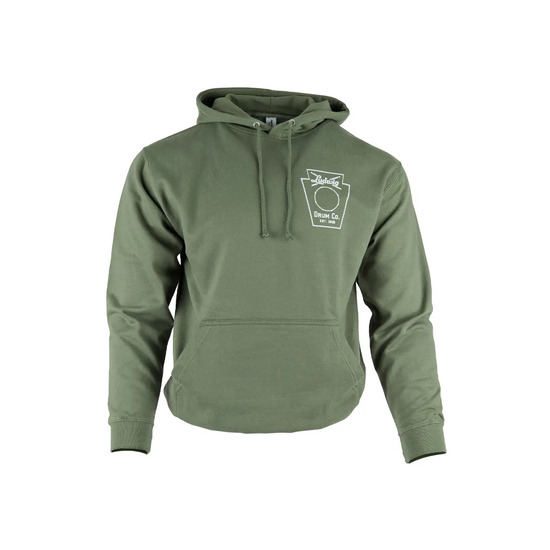Sweat à capuche Ludwig logo Circle vert