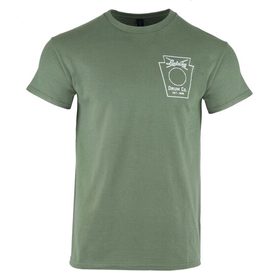 T-shirt Ludwig logo Circle vert