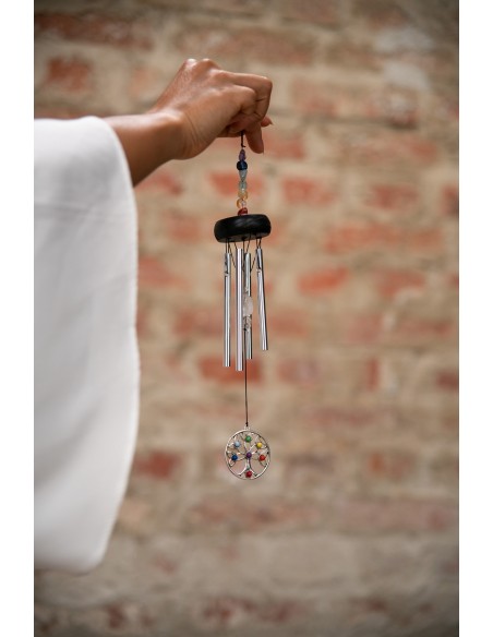 Carillon Tree of Life Mini Chakra 12"