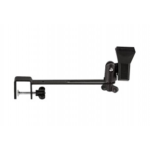 Cajon mic mount, adjustable, steel - Black