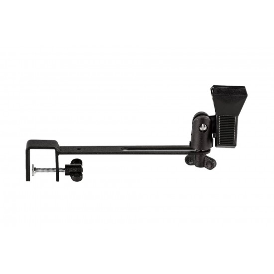 Cajon mic mount, adjustable, steel - Black