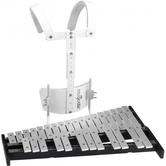 Glockenspiel 2,5 octaves - Lames en aluminium, housse et harnais