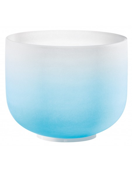 Bol de cristal 10" Sol4 - Bleu clair givré