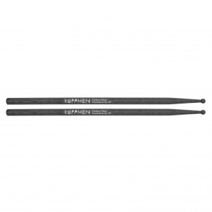 Paire de baguettes 5A en fibre de carbone - Olives rondes