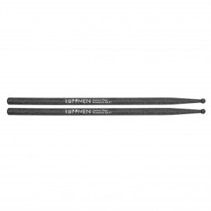 Paire de baguettes 5B en fibre de carbone - Olives rondes
