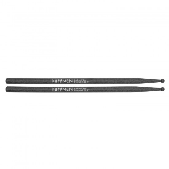 Paire de baguettes 5B en fibre de carbone - Olives rondes