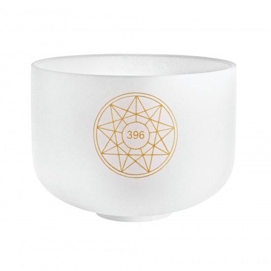 Crystal singing bowl 10" 396 Hz