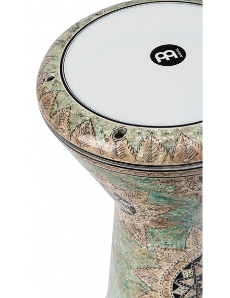 Doumbek égyptien Artisan Mosaik Queen - White Pearl