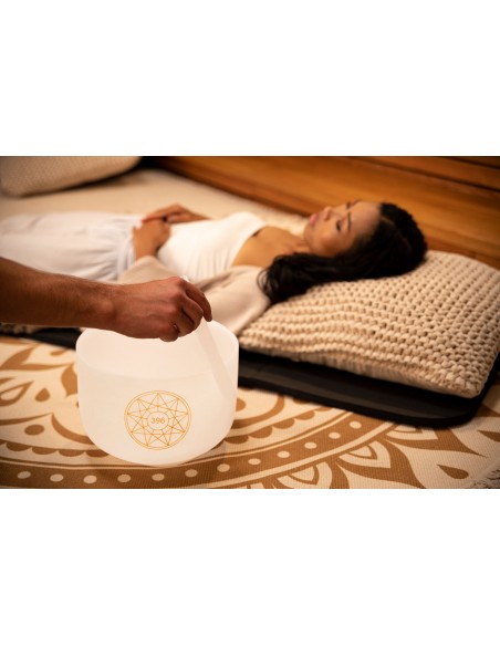 Crystal singing bowl 10" 396 Hz