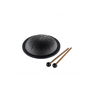 Mini tongue drum 5.5" in C major - Black