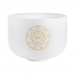 Crystal singing bowl 10" 852 Hz